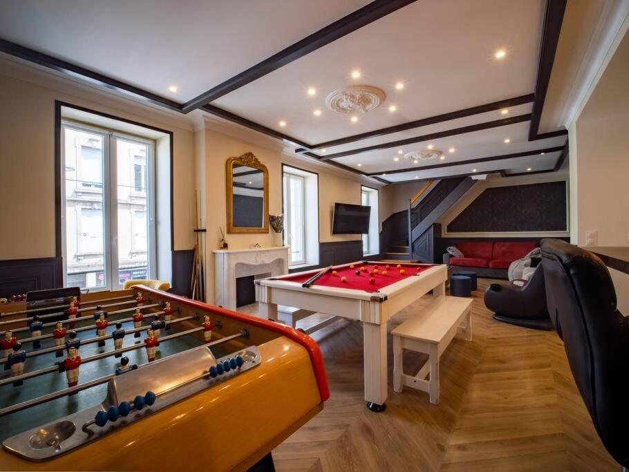 Mega Jeanne D'Arc Billard Baby Foot Logements Insolites Nancy Dış mekan fotoğraf